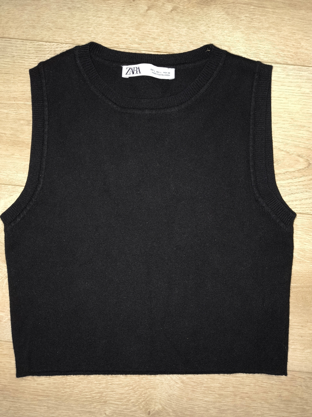 Zara Girl's Black Vest